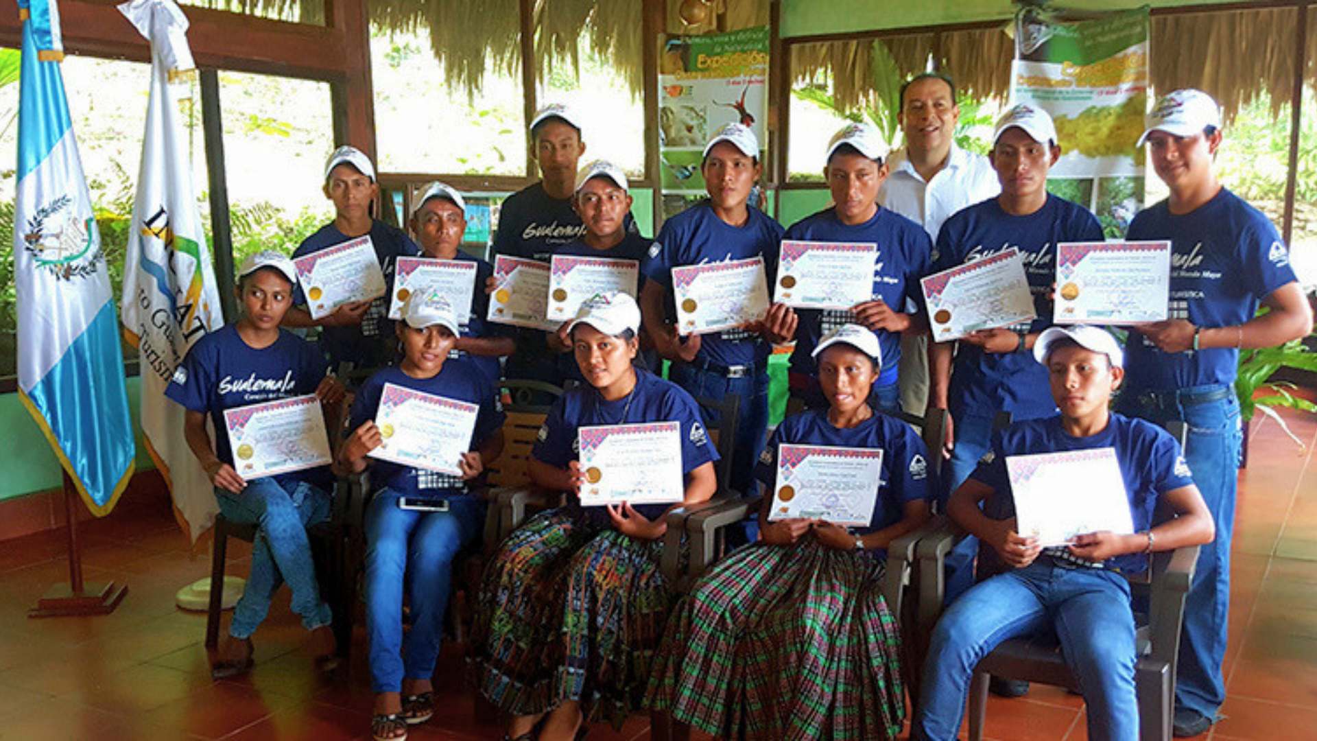 Graduandos guias de turistas
